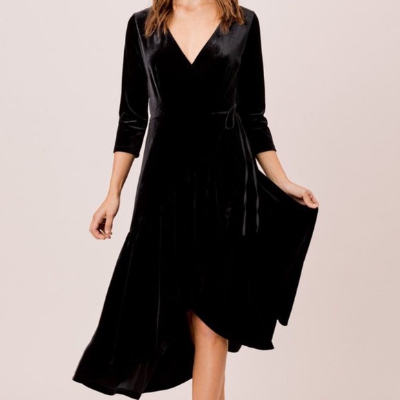 lovestitch Dresses & Skirts - Black Wrap Dress